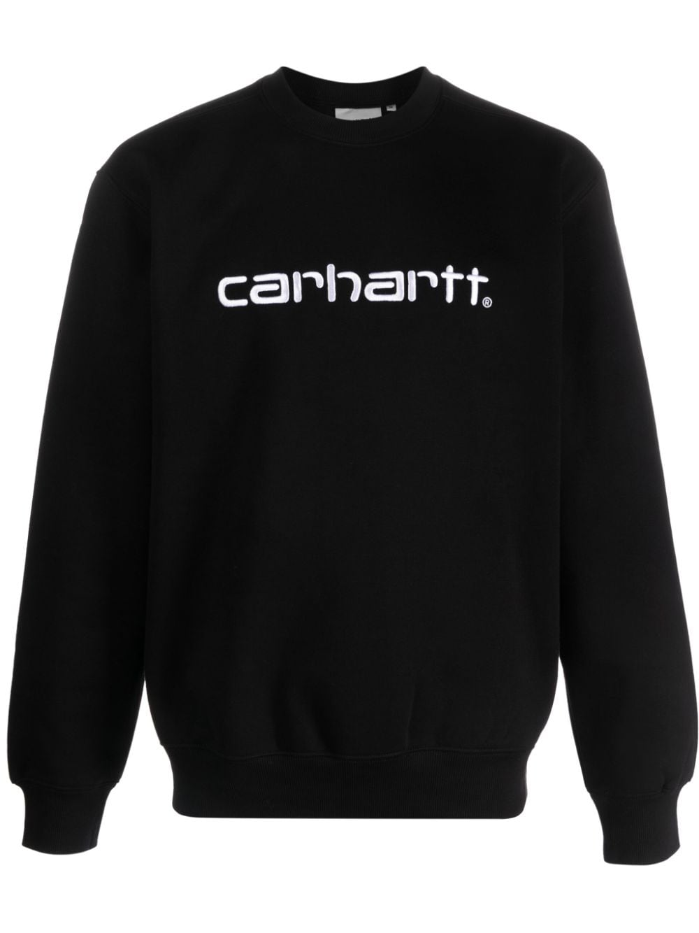 Carhartt WIP Sweatshirt mit Logo-Stickerei - Schwarz von Carhartt WIP