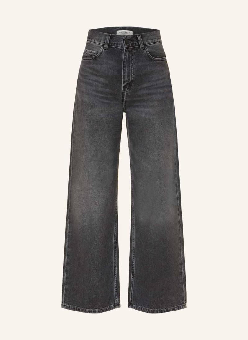 Carhartt Wip Flared Jeans Jane schwarz von Carhartt WIP