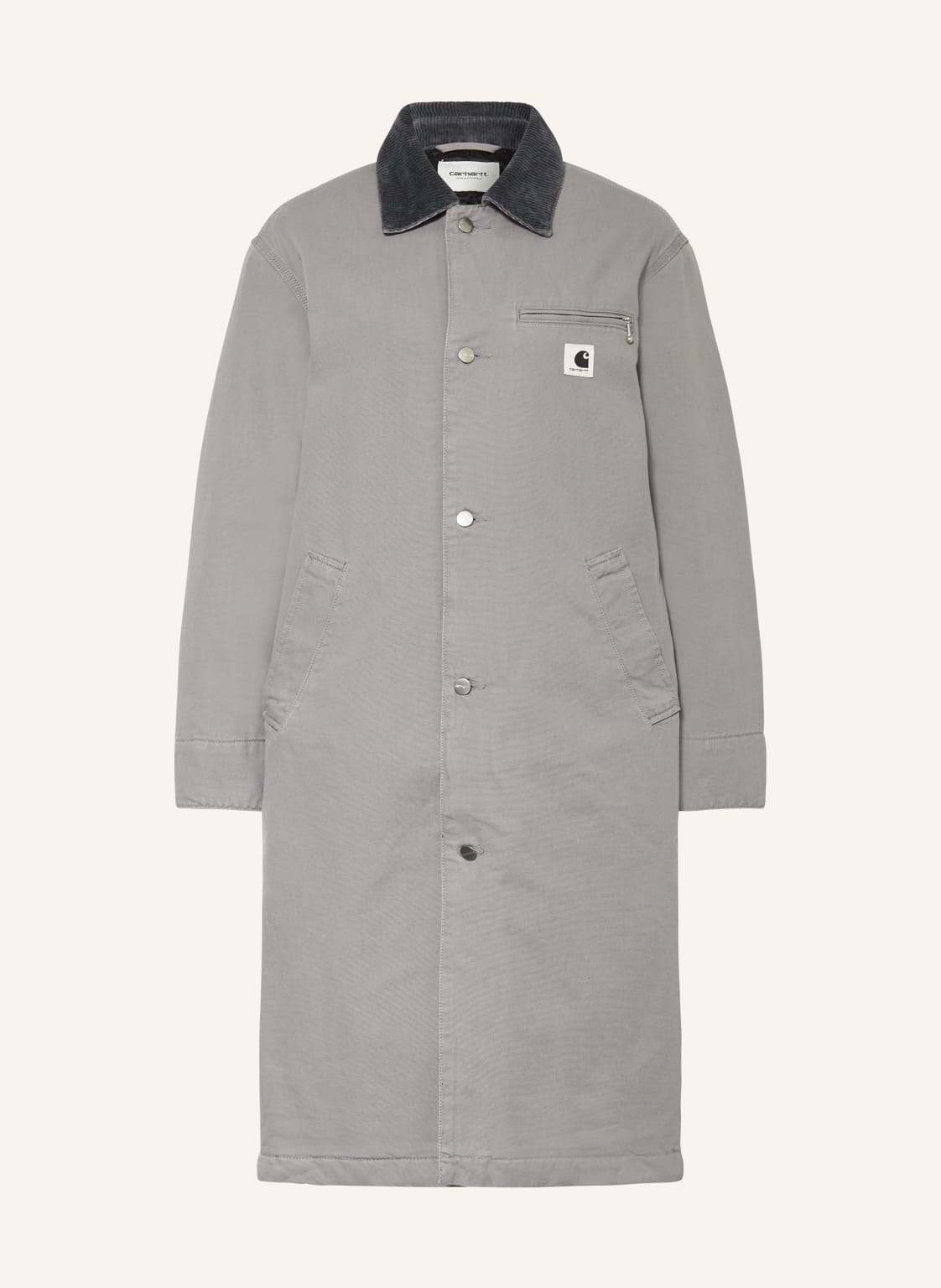 Carhartt Wip Mantel Webster Coat grau von Carhartt WIP