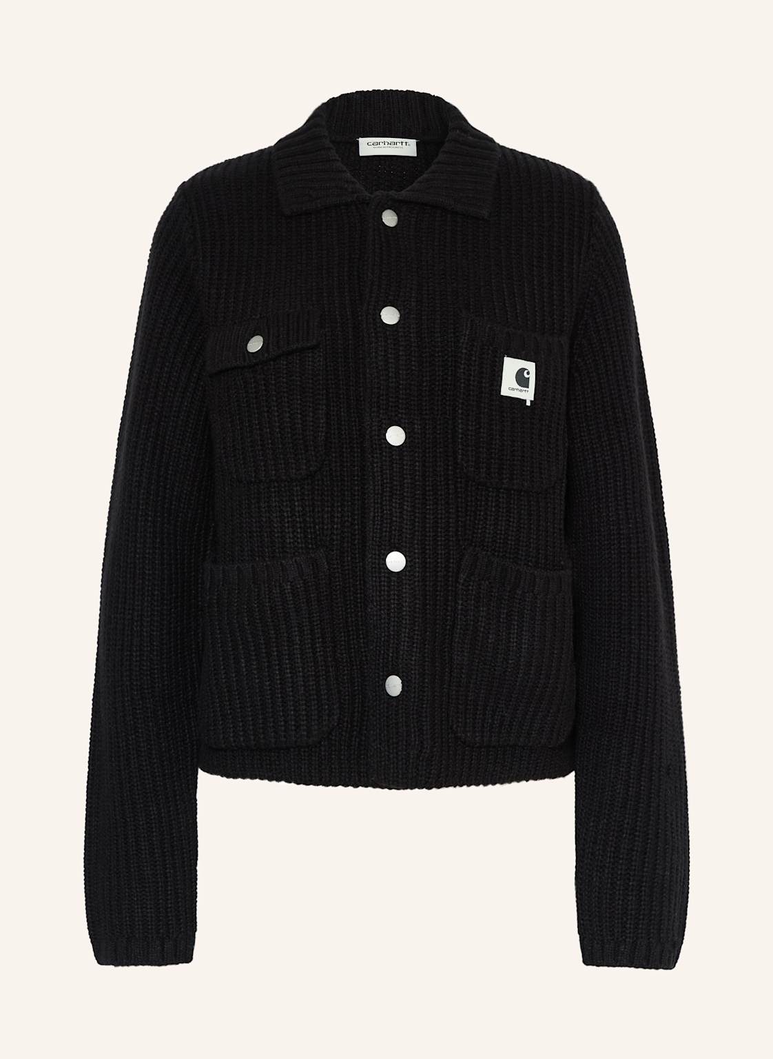 Carhartt Wip Strickjacke Michigan schwarz Carhartt Wip Strickjacke Michigan schwarz von Carhartt WIP