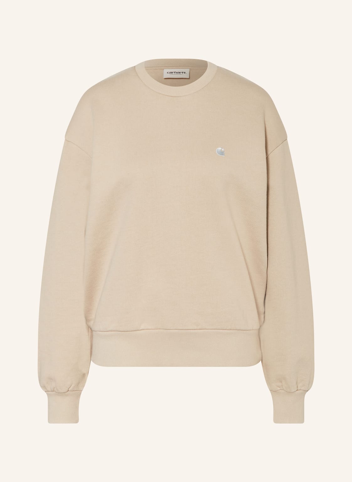 Carhartt Wip Sweatshirt W'casey beige von Carhartt WIP