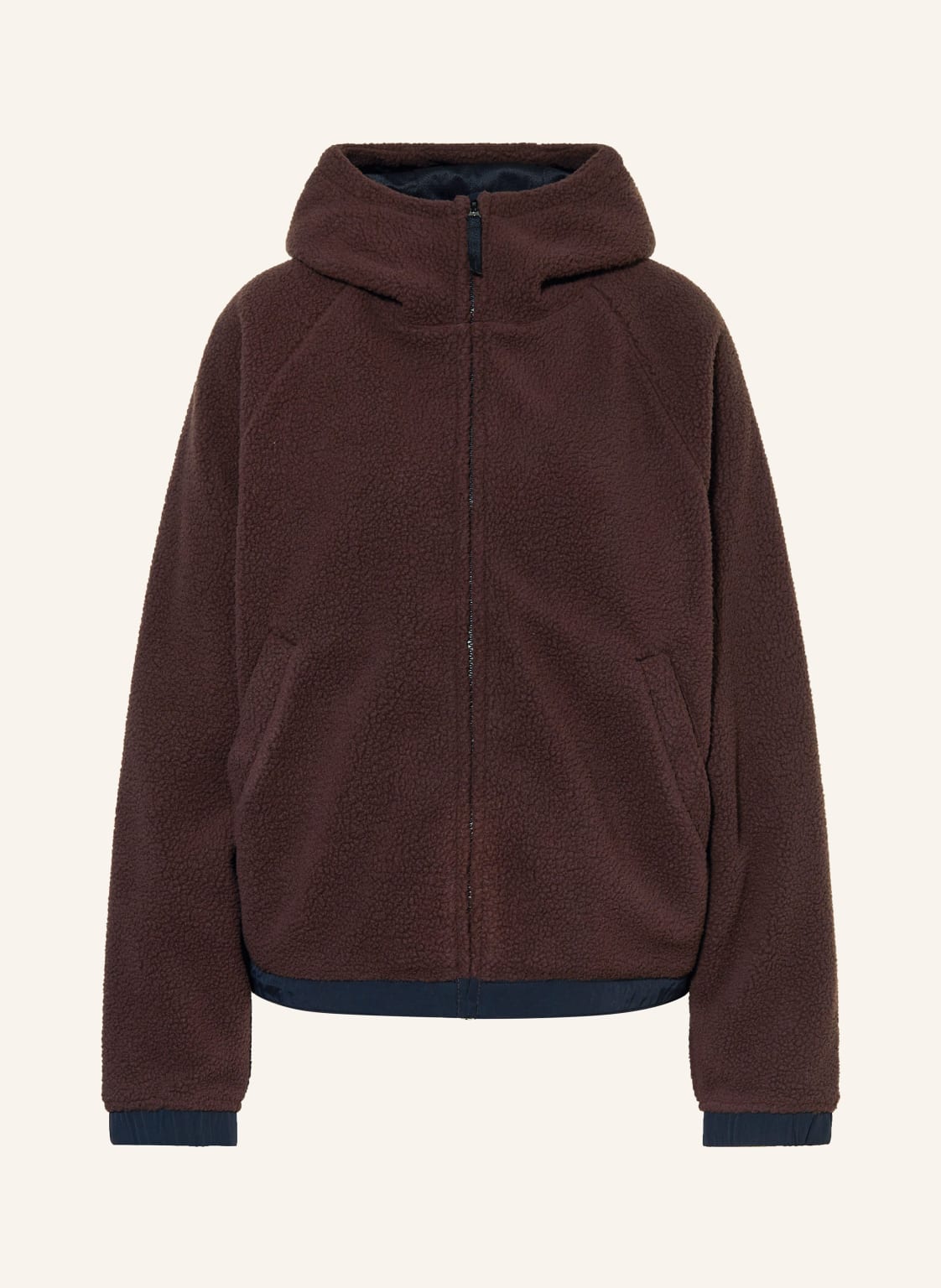 Carhartt Wip Teddyfell-Jacke Hooded Helix braun von Carhartt WIP