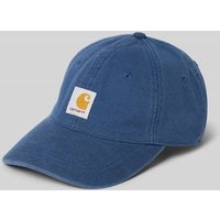 Carhartt Work In Progress Basecap aus reiner Baumwolle Modell 'Icon' in Marine, Größe 1 von Carhartt Work In Progress
