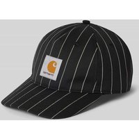 Carhartt Work In Progress Basecap mit Label-Patch Modell 'SEATON' in Black, Größe 1 von Carhartt Work In Progress