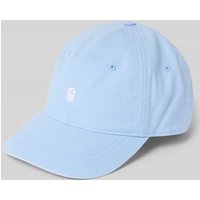 Carhartt Work In Progress Basecap mit Label-Stitching Modell 'MADISON' in Hellblau, Größe 1 von Carhartt Work In Progress