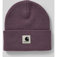Carhartt Work In Progress Beanie mit Label-Detail Modell 'Ashley' in Lavender, Größe 1 Carhartt Work In Progress Beanie mit Label-Detail Modell 'Ashley' in Lavender, Größe 1 von Carhartt Work In Progress