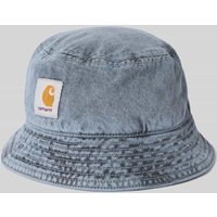 Carhartt Work In Progress Bucket Hat mit Label Patch in Jeansblau, Größe M/L Carhartt Work In Progress Bucket Hat mit Label Patch in Jeansblau, Größe M/L von Carhartt Work In Progress