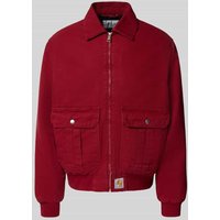 Carhartt Work In Progress Jacke mit Umlegekragen Modell 'STANTON' in Rot, Größe L Carhartt Work In Progress Jacke mit Umlegekragen Modell 'STANTON' in Rot, Größe L von Carhartt Work In Progress