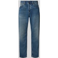 Carhartt Work In Progress Jeans im Used-Look Modell 'NEWEL' in Jeansblau, Größe 32 von Carhartt Work In Progress