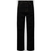 Carhartt Work In Progress Jeans mit 5-Pocket-Design Modell 'BRANDON' in Black, Größe L von Carhartt Work In Progress