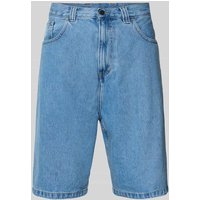 Carhartt Work In Progress Jeansshorts mit Eingrifftaschen Modell 'BRANDON' in Jeansblau, Größe XS von Carhartt Work In Progress