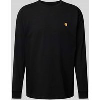 Carhartt Work In Progress Longsleeve mit Label-Stitching in Black, Größe XXL von Carhartt Work In Progress