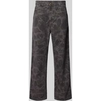 Carhartt Work In Progress Regular Fit Hose mit seitlichen Eingrifftaschen Modell 'DUCK' in Anthrazit, Größe XXL Carhartt Work In Progress Regular Fit Hose mit seitlichen Eingrifftaschen Modell 'DUCK' in Anthrazit, Größe XXL von Carhartt Work In Progress