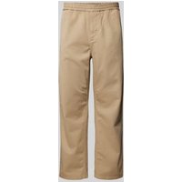 Carhartt Work In Progress Regular Fit Hose mit seitlichen Eingrifftaschen Modell 'FLINT' in Beige, Größe M von Carhartt Work In Progress