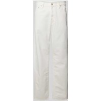 Carhartt Work In Progress Regular Fit Jeans im 5-Pocket-Design Modell 'AARON' in Offwhite, Größe 32 Carhartt Work In Progress Regular Fit Jeans im 5-Pocket-Design Modell 'AARON' in Offwhite, Größe 32 von Carhartt Work In Progress