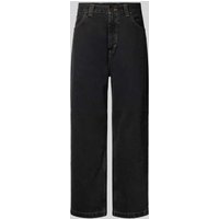 Carhartt Work In Progress Relaxed Fit Jeans mit Eingrifftaschen Modell 'BRANDON' in Black, Größe XL Carhartt Work In Progress Relaxed Fit Jeans mit Eingrifftaschen Modell 'BRANDON' in Black, Größe XL von Carhartt Work In Progress