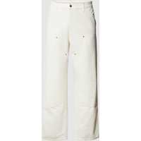 Carhartt Work In Progress Relaxed Fit Jeans mit Eingrifftaschen in Offwhite, Größe 33/32 Carhartt Work In Progress Relaxed Fit Jeans mit Eingrifftaschen in Offwhite, Größe 33/32 von Carhartt Work In Progress