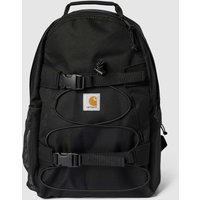 Carhartt Work In Progress Rucksack mit Label-Patch Modell 'KICKFLIP' in Black, Größe 1 von Carhartt Work In Progress