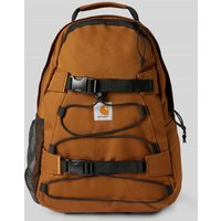 Carhartt Work In Progress Rucksack mit Label-Patch Modell 'KICKFLIP' in Camel, Größe 1 von Carhartt Work In Progress