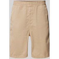 Carhartt Work In Progress Shorts mit elastischem Bund Modell 'FLINT' in Beige, Größe S von Carhartt Work In Progress