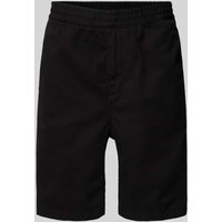 Carhartt Work In Progress Shorts mit elastischem Bund Modell 'FLINT' in Black, Größe XS von Carhartt Work In Progress