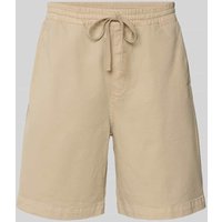 Carhartt Work In Progress Shorts mit elastischem Bund Modell 'Floyde' in Beige, Größe S von Carhartt Work In Progress