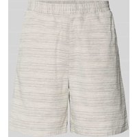 Carhartt Work In Progress Shorts mit elastischem Bund Modell 'Gellar' in Beige, Größe XXL von Carhartt Work In Progress