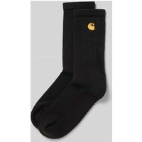Carhartt Work In Progress Socken mit Label-Patch in Black, Größe 40-46 von Carhartt Work In Progress