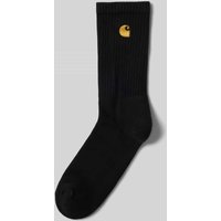 Carhartt Work In Progress Socken mit Label-Stitching Modell 'Chase' in Black, Größe 1 von Carhartt Work In Progress