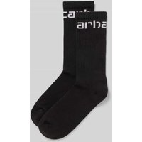 Carhartt Work In Progress Socken mit Label-Stitching in Black, Größe 1 von Carhartt Work In Progress
