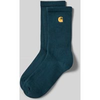 Carhartt Work In Progress Socken mit Label-Stitching in Bottle, Größe 1 von Carhartt Work In Progress