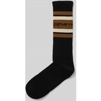 Carhartt Work In Progress Socken mit Logo-Stitching Modell 'Connors' in Black, Größe 1 von Carhartt Work In Progress