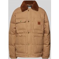 Carhartt Work In Progress Steppjacke mit Umlegekragen in Beige, Größe XL von Carhartt Work In Progress