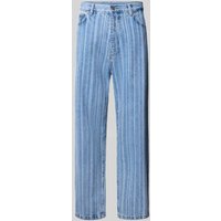 Carhartt Work In Progress Straight Fit Jeans mit Allover-Print Modell 'Rylan' in Jeansblau, Größe 36 Carhartt Work In Progress Straight Fit Jeans mit Allover-Print Modell 'Rylan' in Jeansblau, Größe 36 von Carhartt Work In Progress