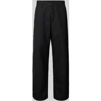 Carhartt Work In Progress Straight Fit Stoffhose mit Woll-Anteil Modell 'Ray' in Black, Größe XXL von Carhartt Work In Progress