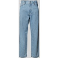 Carhartt Work In Progress Straight Leg Jeans im 5-Pocket-Design Modell 'AARON' in Jeansblau, Größe 34 Carhartt Work In Progress Straight Leg Jeans im 5-Pocket-Design Modell 'AARON' in Jeansblau, Größe 34 von Carhartt Work In Progress