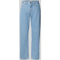 Carhartt Work In Progress Straight Leg Jeans im 5-Pocket-Design Modell 'Noxon' in Jeansblau, Größe 27 von Carhartt Work In Progress