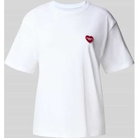 Carhartt Work In Progress T-Shirt mit Label-Badge Modell 'Heart II Hartt' in Weiss, Größe L Carhartt Work In Progress T-Shirt mit Label-Badge Modell 'Heart II Hartt' in Weiss, Größe L von Carhartt Work In Progress