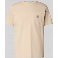 Carhartt Work In Progress T-Shirt mit Label-Detail in Beige, Größe XL von Carhartt Work In Progress