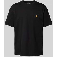 Carhartt Work In Progress T-Shirt mit Label-Stitching in Black, Größe L von Carhartt Work In Progress
