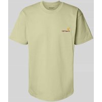 Carhartt Work In Progress T-Shirt mit Label-Stitching in Hellgruen, Größe XL von Carhartt Work In Progress