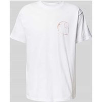 Carhartt Work In Progress T-Shirt mit Logo-Print Modell 'JAVA' in Weiss, Größe XL Carhartt Work In Progress T-Shirt mit Logo-Print Modell 'JAVA' in Weiss, Größe XL von Carhartt Work In Progress