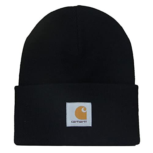 Carhartt Workwear Acrylic Watch Hat Unisex Winter Mütze mit 7kmh Aufkleber Black 10221 von Carhartt