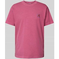 Carhartt Work In Progress T-Shirt mit Label-Patch Modell 'Nelson' in Pink, Größe M von Carhartt Work In Progress