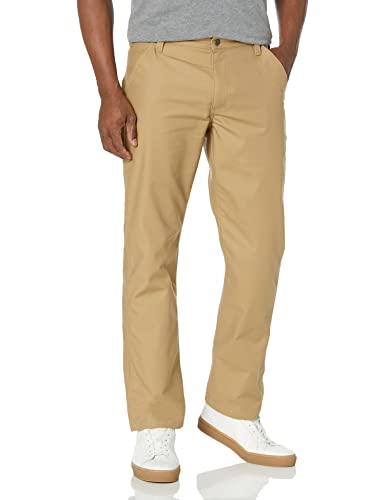 Carhartt, Herren, Rugged Professional-Serie Rugged Flex Lockere Canvas-Arbeitshose, Dunkles Khaki, W32/L30 von Carhartt