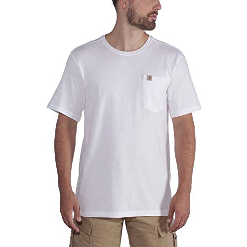 Carhartt Herren Carhartt Southern Pocket T-shirt Work Utility T Shirt, Weiß, XL EU von Carhartt