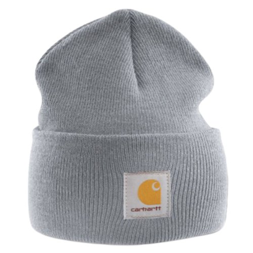 Carhartt Herren Strickmütze mit Bündchen (Closeout), Meliert, Grau, Einheitsgröße von Carhartt