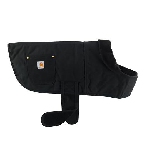 Carhartt Baby Boys Firm Duck Insulated Dog Chore Coat, Black, XL von Carhartt