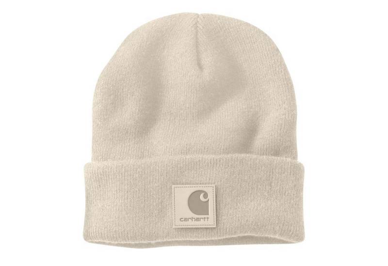 Carhartt Beanie 101070 einfarbige warme Label Strickmütze von Carhartt
