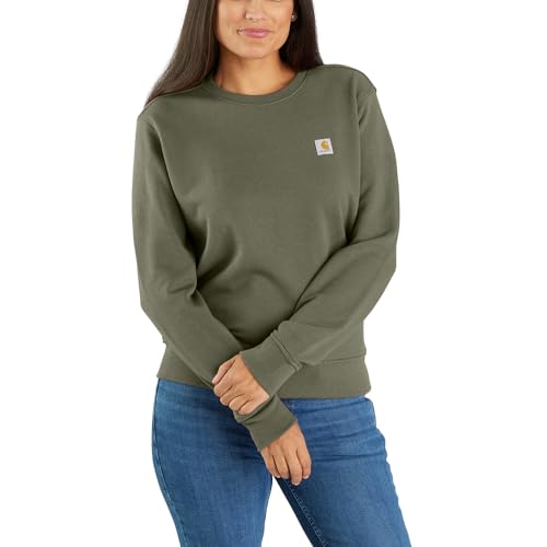 Carhartt Bekleidung 106179-DOV Crewneck Oliv L von Carhartt
